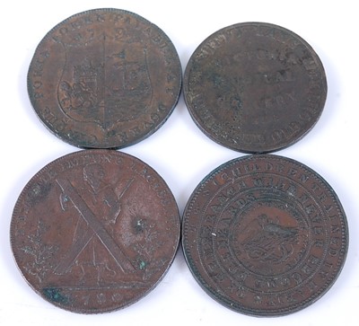 Lot 2109 - Great Britain, 1794 copper halfpenny token,...