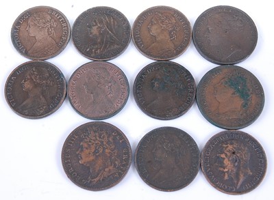 Lot 2111 - Great Britain, 1855 copper penny, Victoria...