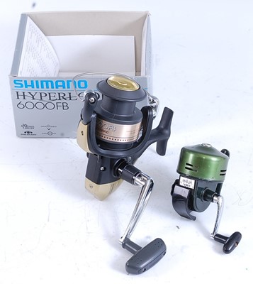 Lot 368 - A KP Deluxe 6 centre pin spinning reel