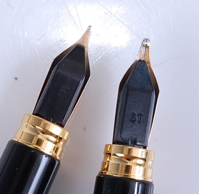 Lot 59 - Two Waterman's Le Man 200 fountain pens, being...