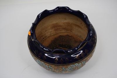 Lot 4 - An early 20th century Royal Doulton blue...