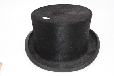 Lot 66 - A modern brushed silk dressage hat bearing a...
