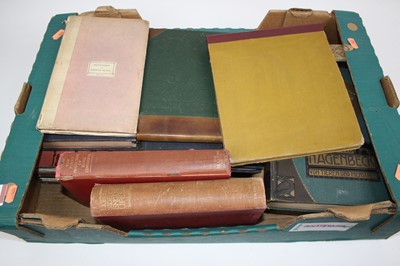 Lot 79 - A box of miscellaneous books to include Views...