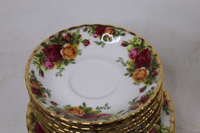 Lot 118 - A Royal Albert 6 place setting tea service in...