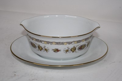 Lot 165 - A Noritake eight-place setting dinner service...