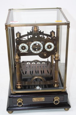 Lot 176 - A reproduction Congreve rolling ball clock,...