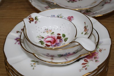 Lot 180 - A Royal Crown Derby eight-place setting tea...