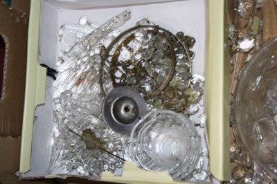 Lot 184 - Two boxes of miscellaneous items, to include...
