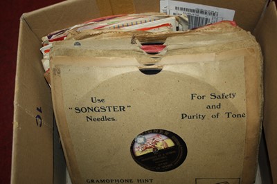 Lot 188 - A box of 78 gramophone records