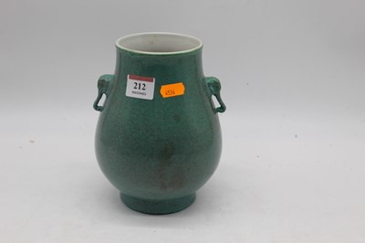 Lot 107 - A Chinese export vase, of lower bellied form,...