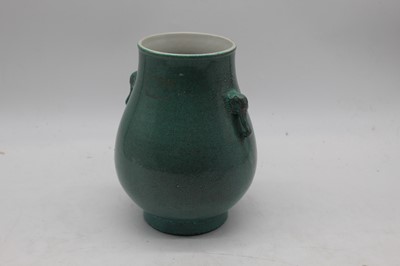 Lot 107 - A Chinese export vase, of lower bellied form,...