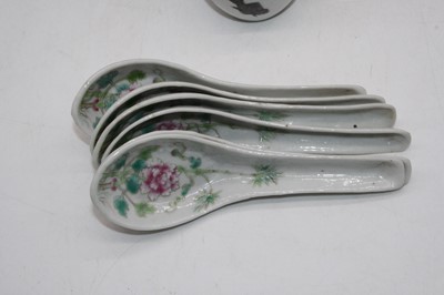 Lot 231 - A Chinese blue glazed stem vase (drilled),...