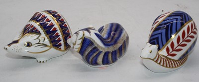 Lot 276 - A Royal Crown Derby desk ornament in the form...