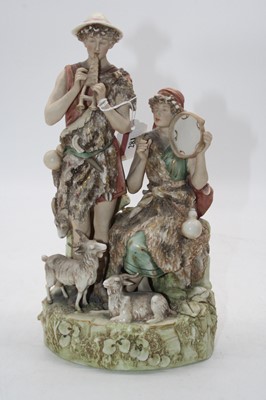Lot 281 - A large early 20th century Royal Dux figure...