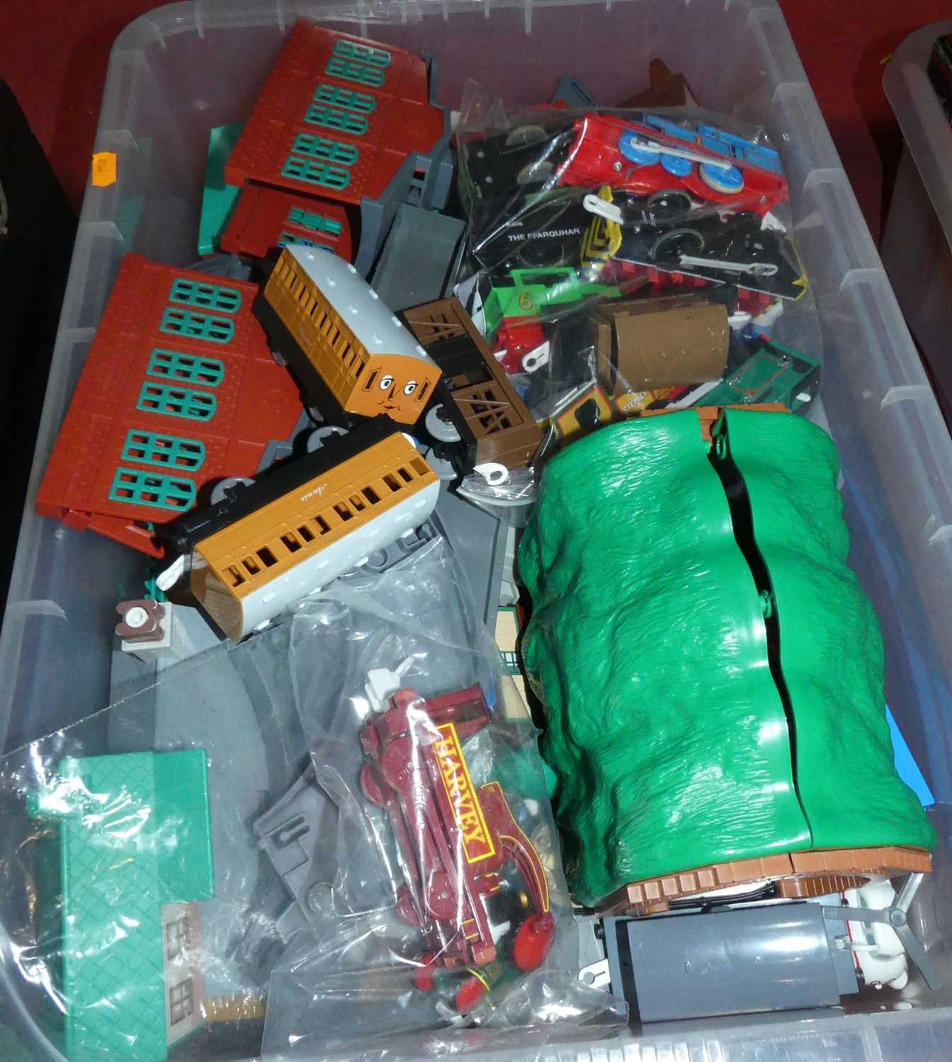 Lot 1529 - One box of various Tomy Thomas the Tank Engine...