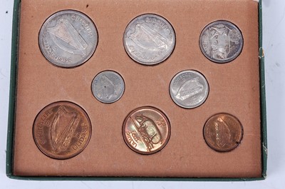 Lot 2004 - Irish Free State, 1928 eight coin set, half...