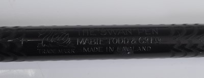 Lot 92 - Two Mabie Todd & Co 'Swan' fountain pens, one...