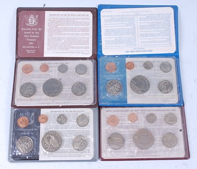 Lot 2013 - New Zealand, a collection of coin issue...