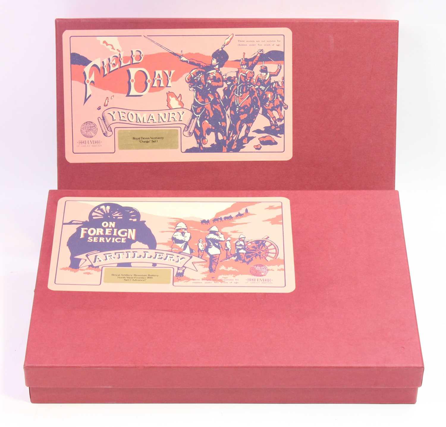 Lot 2101 - 2 Britains modern issue boxed sets - Field Day...