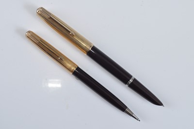 Lot 68 - A vintage Parker 51 fountain pen and pencil...
