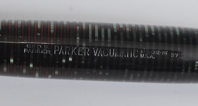 Lot 2 - Two Parker Vacuumatic fountain pens, being...