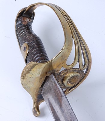 Lot 212 - A 19th century Turkish Cavalry sabre, having...