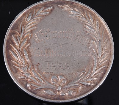 Lot 107 - An Edwardian 9ct gold participents medal for...