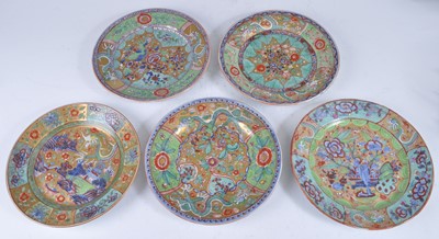 Lot 1275 - A matched set of ten 18th century Chinese...