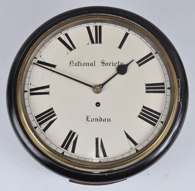 Lot 1359 - National Society London - a Victorian ebonised...