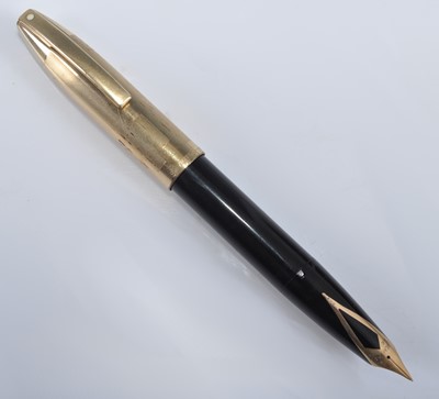 Lot 64 - A Sheaffer PFM fountain pen, in black with...
