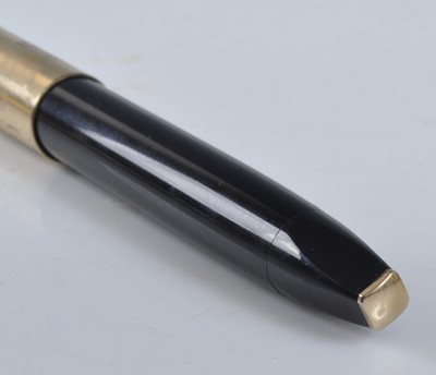 Lot 64 - A Sheaffer PFM fountain pen, in black with...