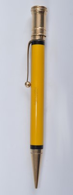 Lot 52 - A Parker Duofold Mandarin pencil, in Mandarin...