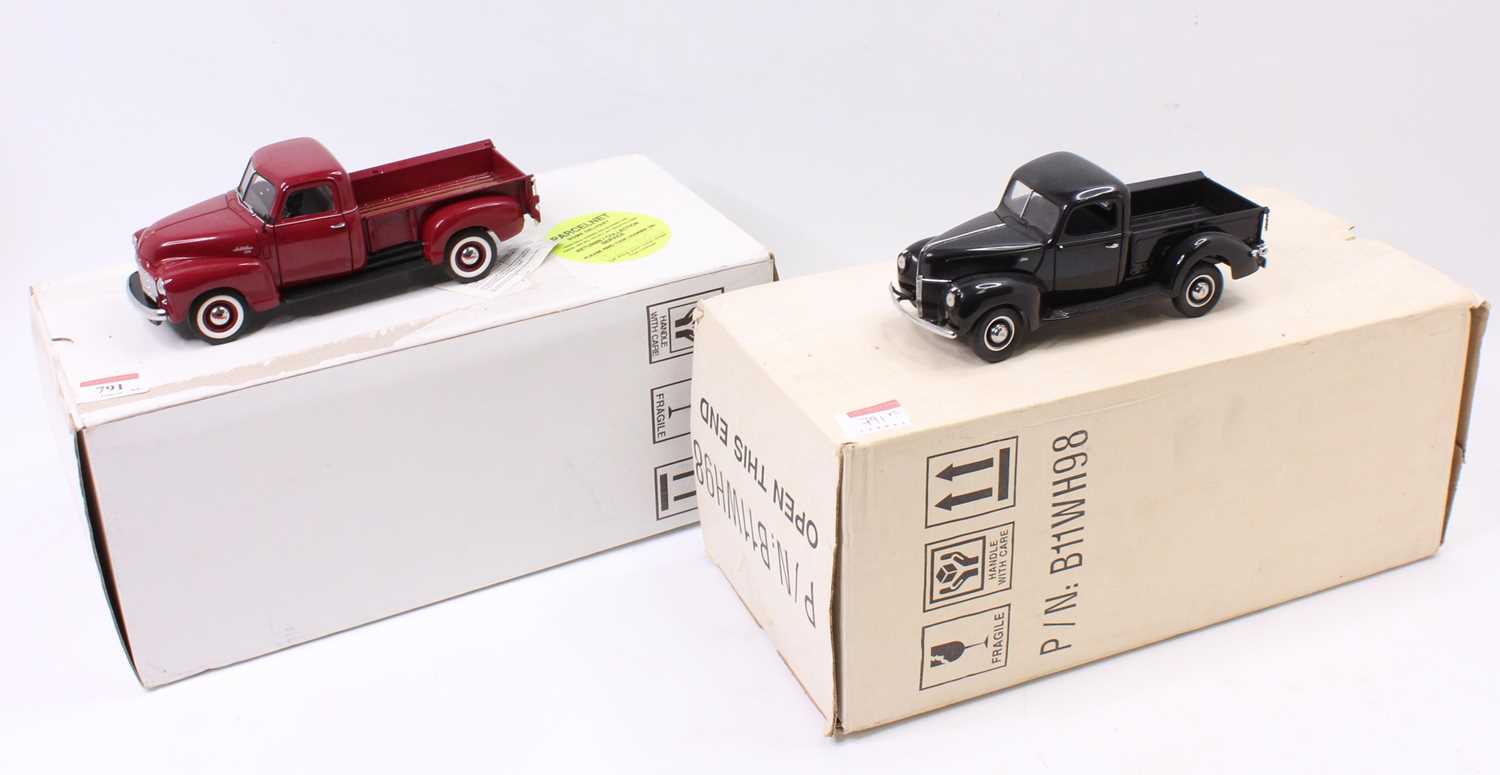 Lot 791 - A Franklin Mint 1/24 scale boxed pick-up truck...