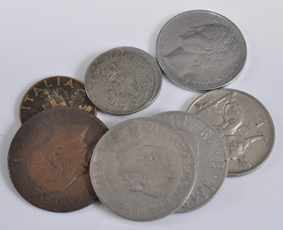Lot 2161 - World, a collection of miscellaneous coins, to...