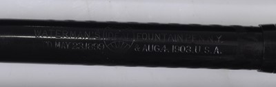 Lot 71 - A Waterman Ideal 84 fountain pen, in chased...