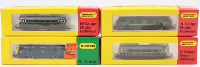 Lot 469 - A Hornby Minitrix N gauge diesel locomotive...
