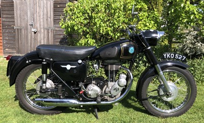 Lot 1490 - A 1957 AJS 16MS 350cc motorcycle Registration...