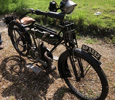 Lot 1487 - A 1921 Sparkbrook 269cc motorcycle...