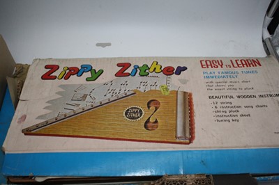 Lot 41 - A boxed Japanese FMT Zippy Zither, boxed,...