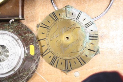 Lot 86 - A 1950s bakelite cased mantel clock, having a...