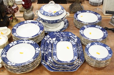 Lot 141 - A Copeland late Spode, dinner service with...