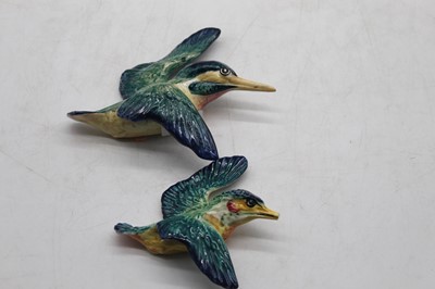 Lot 199 - A graduated pair of Beswick wall hanging...