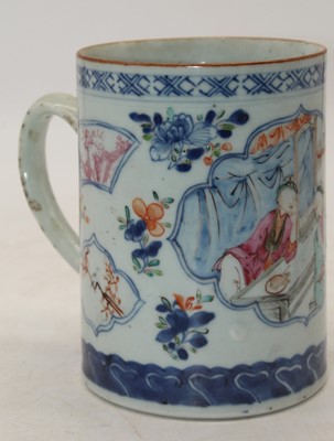 Lot 203 - An 18th century Chinese export porcelain...