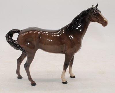 Lot 206 - A Beswick model of a swish-tail horse, model...