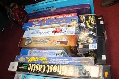 Lot 164 - Three boxes of assorted board games to include...