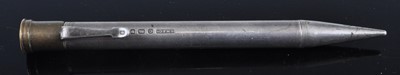 Lot 308 - A Sampson Mordan & Co silver propelling pencil,...