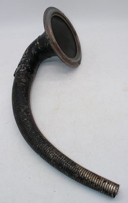 Lot 1499 - A vintage car boa constrictor horn...