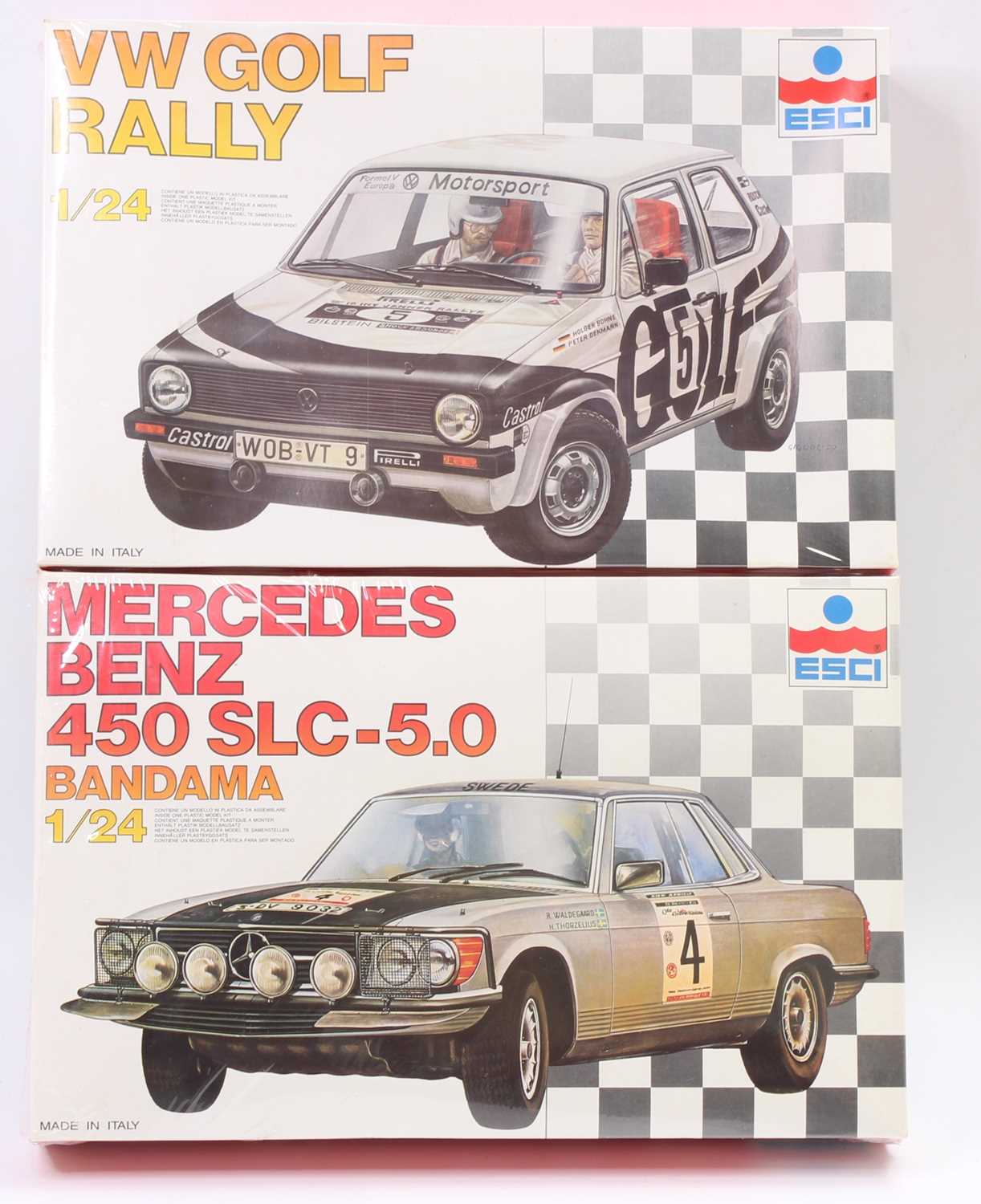 Lot 1859 - ESCI 1.24 scale plastic kits, 3018...