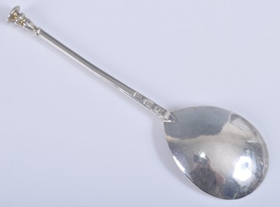Lot 1057 - A Charles I silver seal-top spoon, of typical...