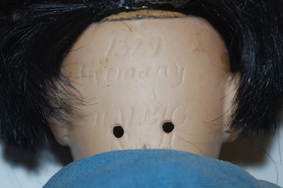 Lot 1264 - A rare Simon & Halbig Oriental bisque head...